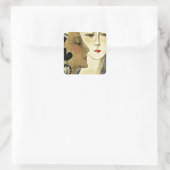 Sticker Carré Dames Aer Deco (Sac)