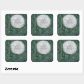 Sticker Carré Dandelion Head 2008 (Feuille)