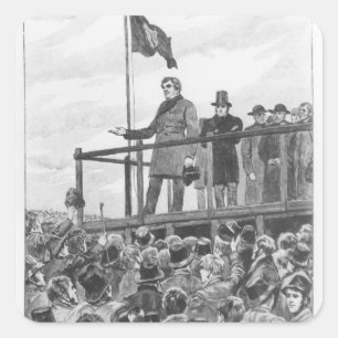 Sticker Carré Daniel O'Connel à la réunion à Trim