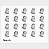 Sticker Carré Danny Kaye (Feuille)