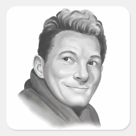 Sticker Carré Danny Kaye (Devant)