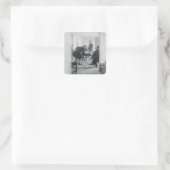 Sticker Carré Dans la taverne Old Raleigh (Sac)