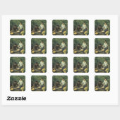 Sticker Carré Dans le bateau, 1888 (Feuille)
