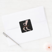 Sticker Carré Danse (Enveloppe)