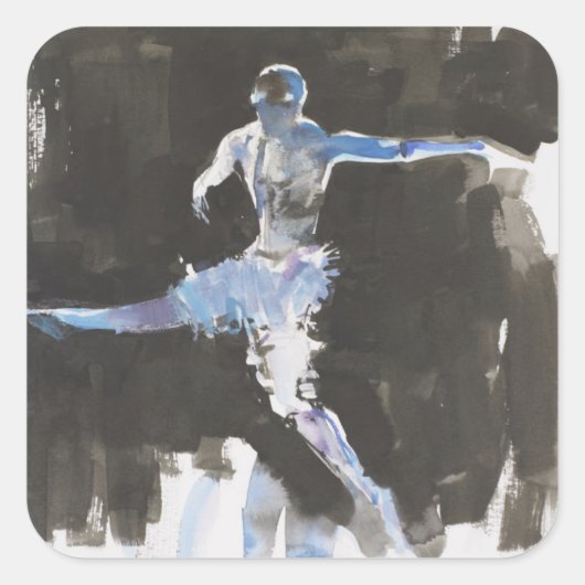 Sticker Carré Danse (Devant)