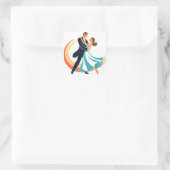 Sticker Carré Danse (Sac)