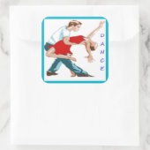 STICKER CARRÉ DANSE (Sac)