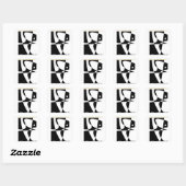 STICKER CARRÉ DANSE_DIFFÉRENTE_ (Feuille)