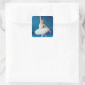 Sticker Carré Danseur de ballet Swan Lake  (Sac)