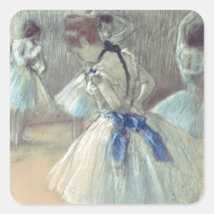 Sticker Carré Danseur d'Edgar Degas  