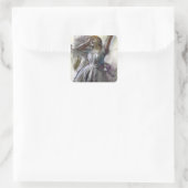 Sticker Carré Danseuse Stretch par Degas (Sac)