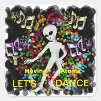 Sticker Carré Dansons