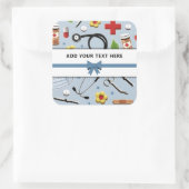 Sticker Carré d'appréciation de l'infirmière (Sac)