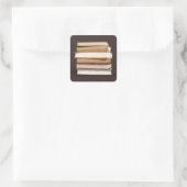 Sticker Carré Dark Academia (Sac)