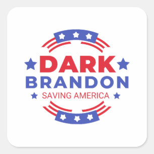 Sticker Carré Dark Brandon