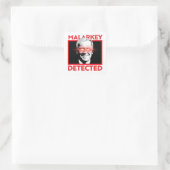 Sticker Carré Dark Brandon : Malarkey détecté (Sac)
