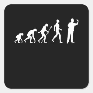 Sticker Carré DArtiste Dart Throver