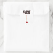 Sticker Carré Darts Sayes Drôle Hommes Motif fléchettes Idée cad (Sac)