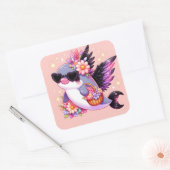 Sticker Carré Dauphin (Enveloppe)