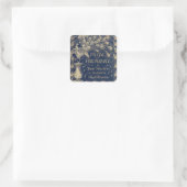 Sticker Carré de couverture antique Pride & Préjud (Sac)