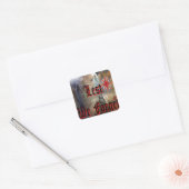 Sticker Carré De crainte d'oublier (Enveloppe)