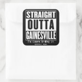 Sticker Carré de Gainesville droit (Sac)