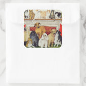 Sticker Carré De grandes attentes (Sac)