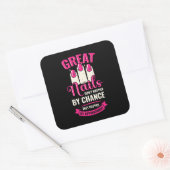 Sticker Carré De Grands Nails Se Produisent Par Nomination (Enveloppe)