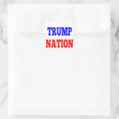 Sticker Carré DE LA NATION TRUMP (Sac)