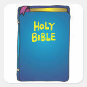 Sticker Carré de la Sainte Bible (Devant)