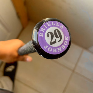 Sticker Carré Décalage personnalisé des boutons de baseball