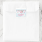 STICKER CARRÉ DÉCOR D'ARTICLES DE PARTIE DE BÉBÉ (Sac)