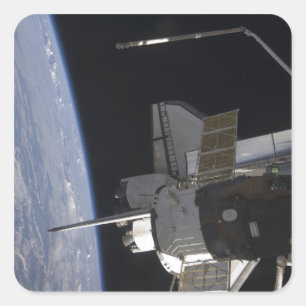 Sticker Carré Découverte de la navette spatiale 10