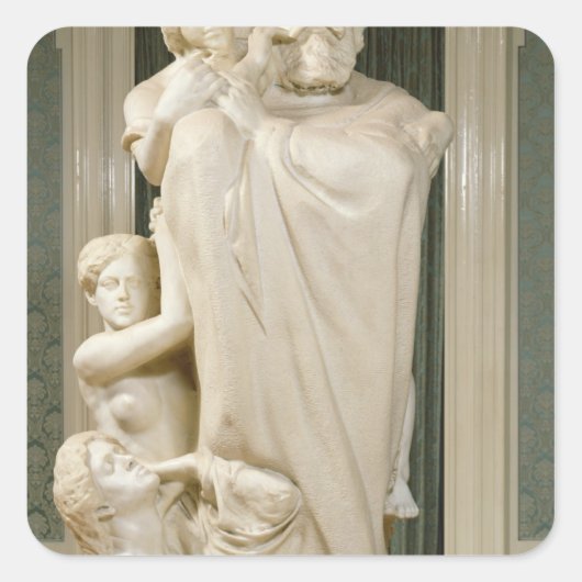 Sticker Carré Dédication à Brahms, 1909 (Devant)