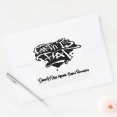 Sticker Carré déesse (Enveloppe)