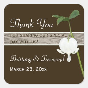 Sticker Carré Défenseur de la veuve et de l'orphelin en ivoire