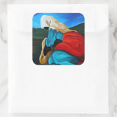 Sticker Carré Defilee la folle 2008 (Sac)