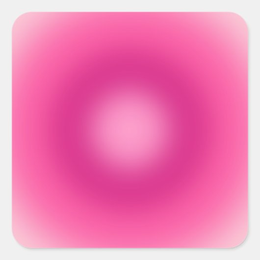 Sticker Carré Dégradé rose (Devant)