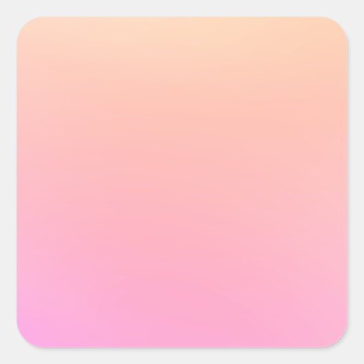 Sticker Carré Dégradé rose et rose (Devant)