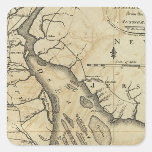 Sticker Carré Delaware 2