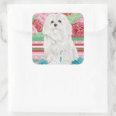 Sticker Carré Della Rose Maltese (Sac)