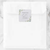 Sticker Carré Delphinium Color & Green Feuille (Sac)
