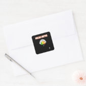 Sticker Carré Deluluu détaché (Enveloppe)