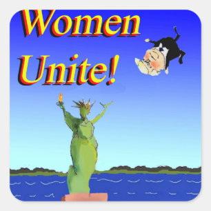 Sticker Carré Démocrate anti-Donald Trump Biden Harris 2020