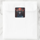 Sticker Carré Demon Queen Imaginaire Art (Sac)