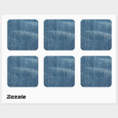 Sticker Carré Denim (Feuille)