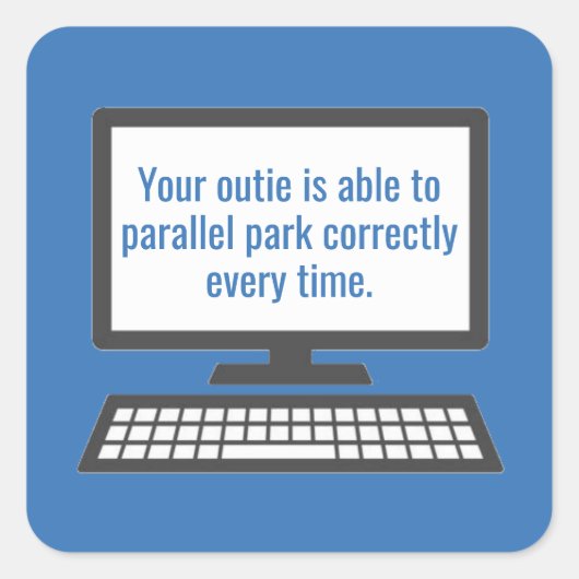 Sticker Carré Départ (Devant)