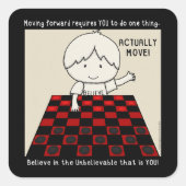 Sticker Carré Déplacer (Devant)