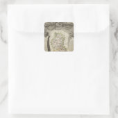 Sticker Carré Dept Du Rhone (Sac)