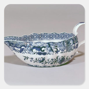 Sticker Carré Derby sauceboat, c.1765
